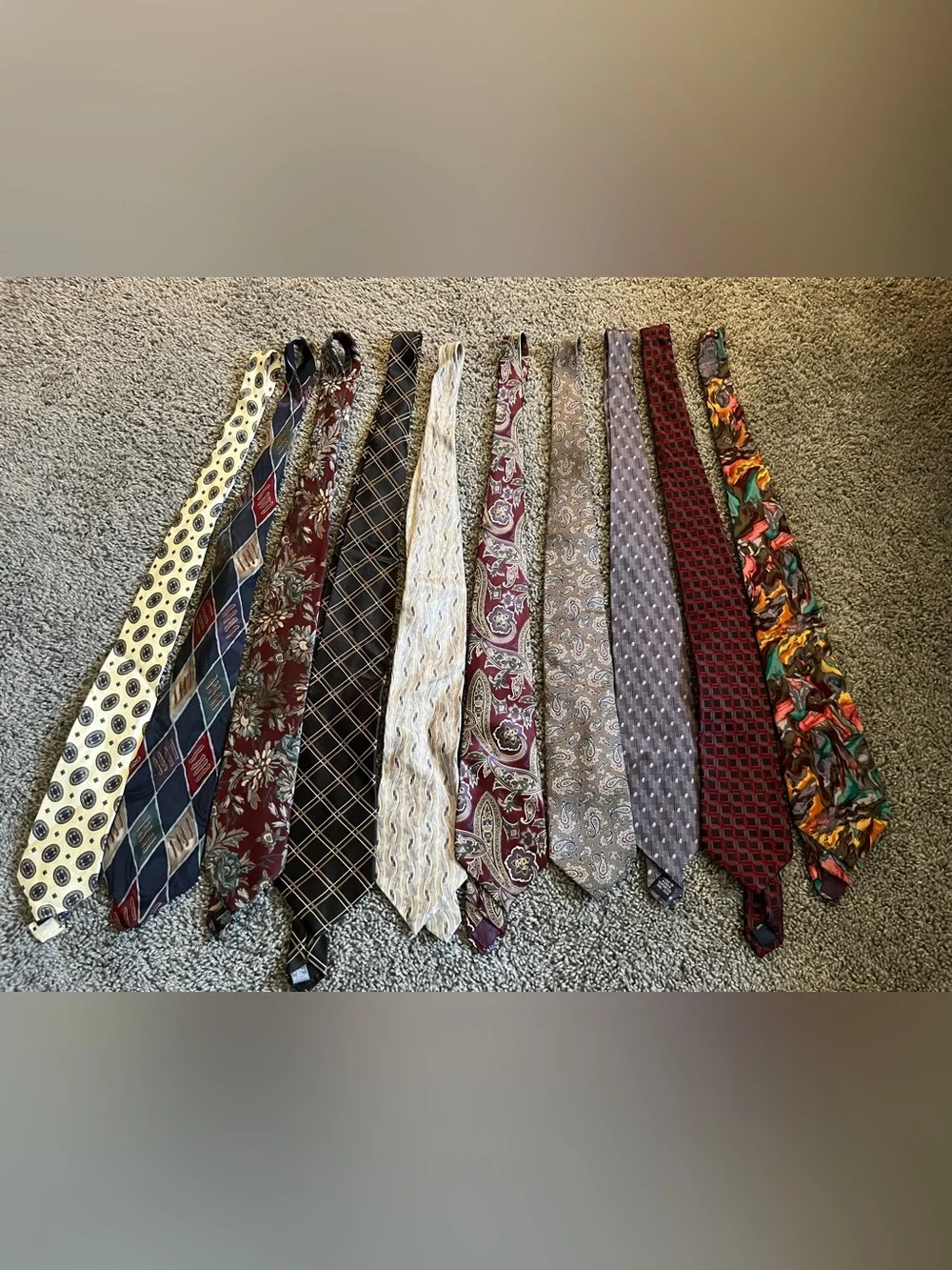 34 Tie Lot Multiple Brands/Vintage